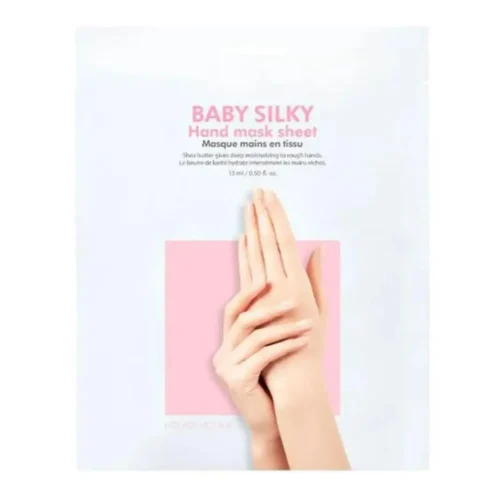 Holika Baby Silky Hand Mask Sheet 15ml - Deep Moisturizing Hand Care Treatment for Soft & Smooth Skin