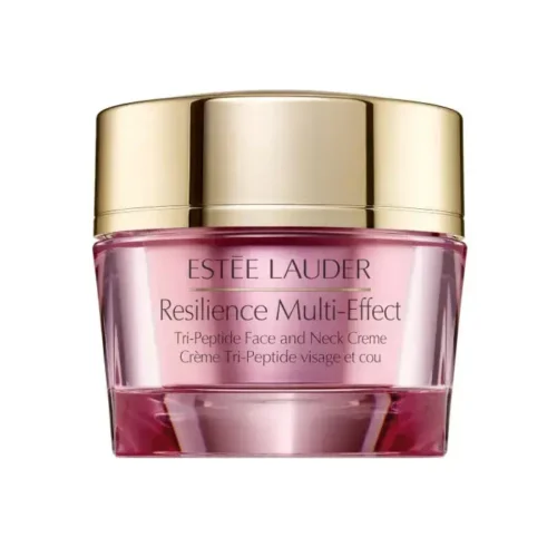 Estee Lauder Resilience Multi-Effect Tri-Peptide Face and Neck Cream for Normal and Mixed Skin, 50ml Firming and Radiance-Boosting Anti-Aging Cream