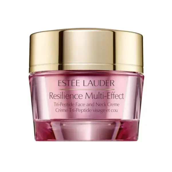 Estee Lauder Resilience Multi-Effect Tri-Peptide Face and Neck Cream for Normal and Mixed Skin, 50ml Firming and Radiance-Boosting Anti-Aging Cream