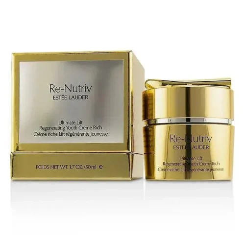 Estee Lauder Re-Nutriv Ultimate Lift Rich Cream - Luxurious 50ml Anti-Aging Moisturizer
