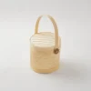 Handwoven Mini Bamboo Basket - Perfect for Picnics, Parties, Home Storage & More