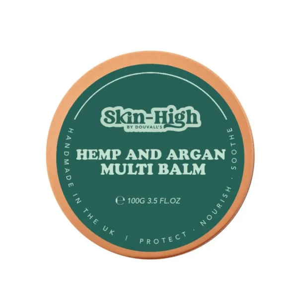 Organic Cold Pressed Hemp & Argan Multi Balm 100g - Hydrate, Nourish & Protect