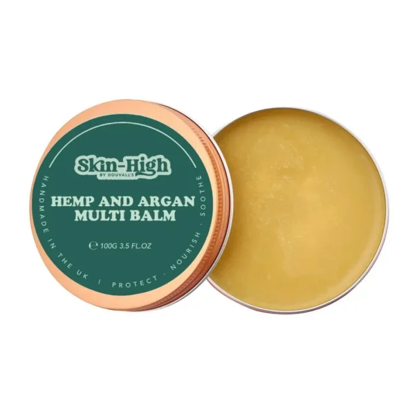 Organic Cold Pressed Hemp & Argan Multi Balm 100g - Hydrate, Nourish & Protect