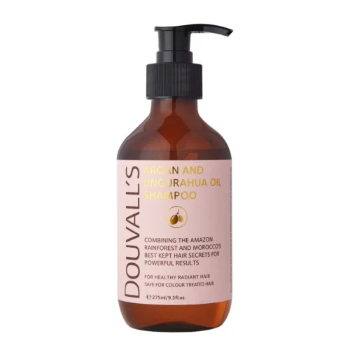 Douvall's Organic Argan and Ungurahua Oil Shampoo 275ml | Restorative and Nourishing Hair Care