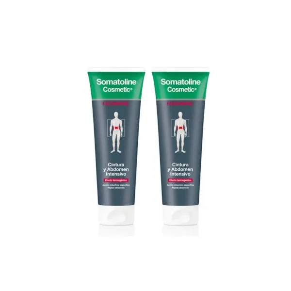 Somatoline Men Waist & Abdomen Intensive Cream - 2x250ml | Slimming & Toning Action