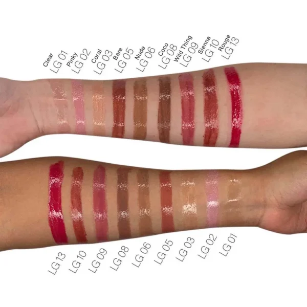 Lip Gloss - Hot Chocolate LG25 | Vegan, Paraben-Free, Shimmer & Natural Finish for Lasting Shine