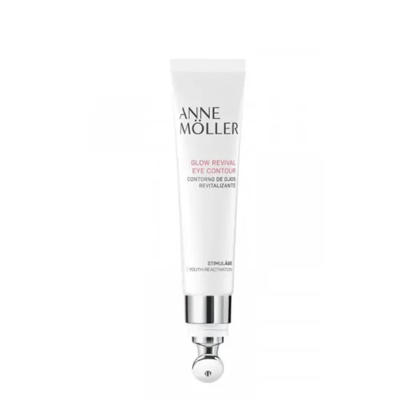 Anne Moller Glow Revival Eye Contour Cream 15ml - Anti-Aging, Brightening & Hydrating Eye Treatment for Radiant, Youthful Eyes