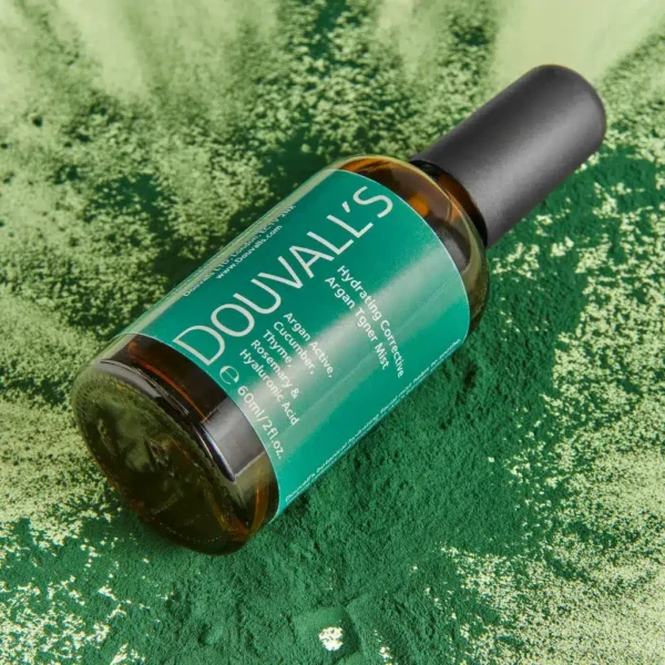 Douvall's Hydrating Corrective Argan Toner Mist 60ml - Natural Soothing Hydration and Skin Strengthening