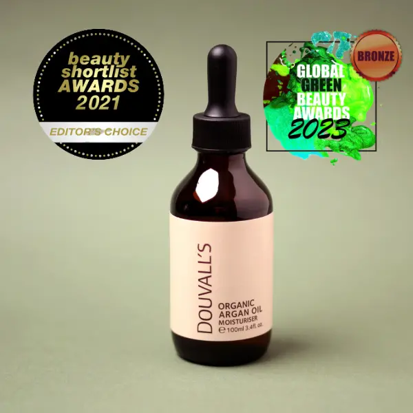 Organic First Cold Pressed Argan Oil Moisturiser 100ml - Nourishing, Hydrating, and Age-Defying Skincare