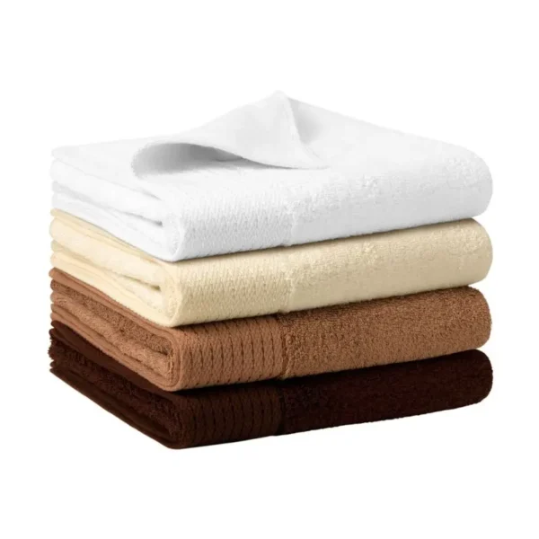Malfini 50x100 Bamboo Bath Towel - Luxuriously Soft & Absorbent, Brown, Perfect for Everyday Use