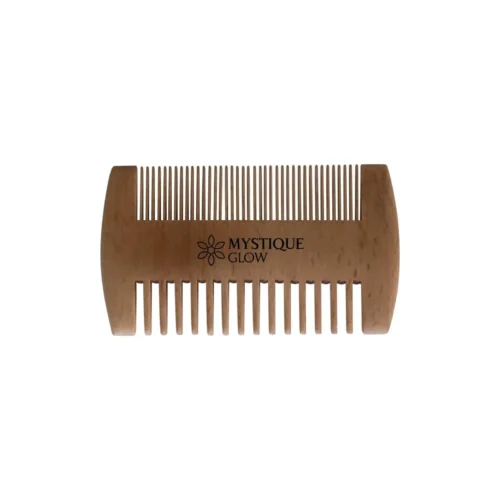 Bamboo Beard Comb - Natural Hair Styling and Detangling Tool