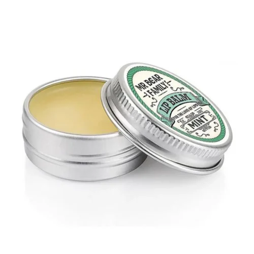 Eurostil Mr Bear Family Mint Lip Balm 15ml - Refreshing & Moisturizing Lip Care