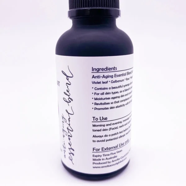 Anti-Aging Essential Blend 50+ with Violet Leaf | Premium Skin Care for Mature Skin | Reduce Wrinkles, Moisturize & Rejuvenate