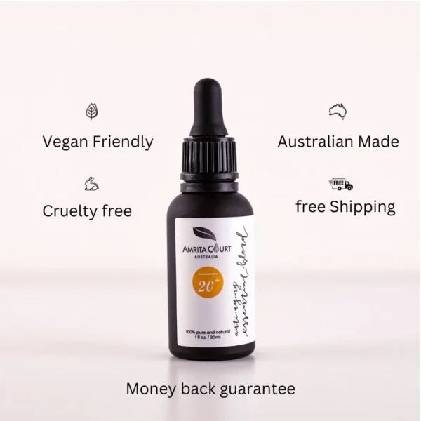 Anti-Aging Essential Blend 20+ | Neroli-Infused Premium Skincare Oil | Youthful Radiance