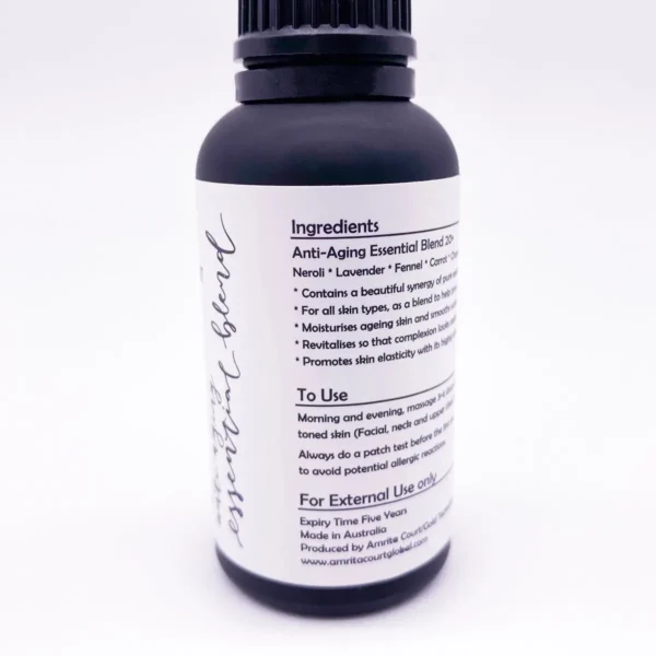 Anti-Aging Essential Blend 20+ | Neroli-Infused Premium Skincare Oil | Youthful Radiance