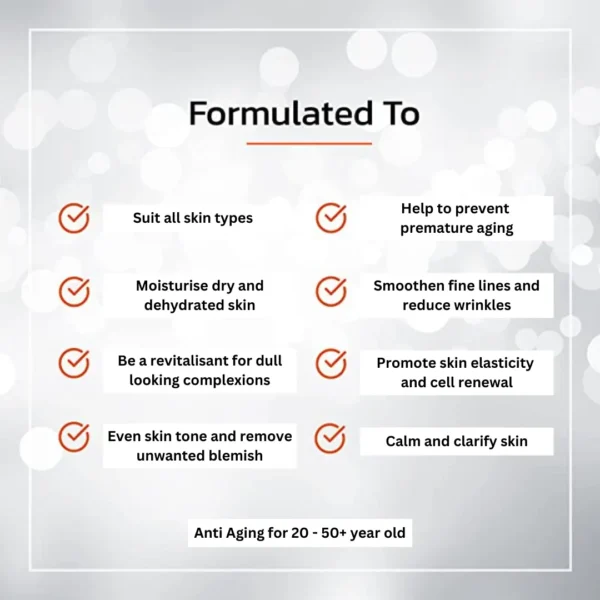 Anti-Aging Essential Blend 30+ | Premium Rose Skincare Oil | Reduces Wrinkles & Hydrates Skin