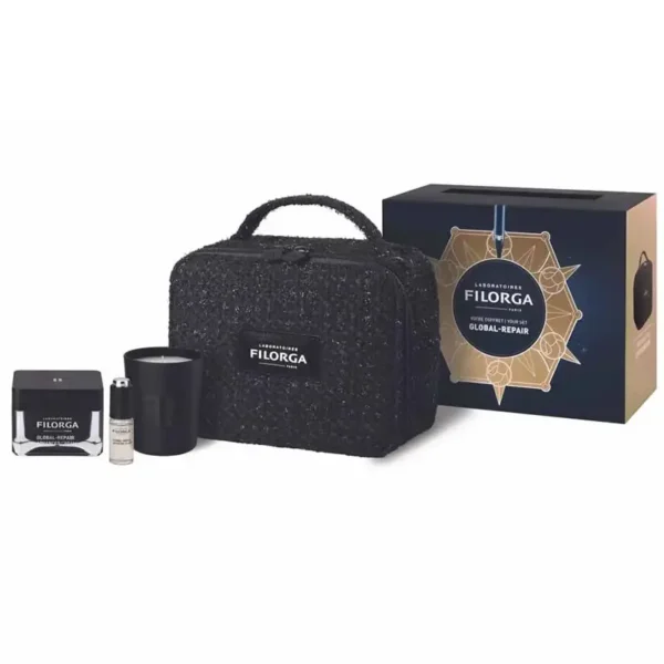 Filorga Global-Repair Advanced Cream 50ml Set - Luxurious Anti-Aging Skincare, 4 Pieces