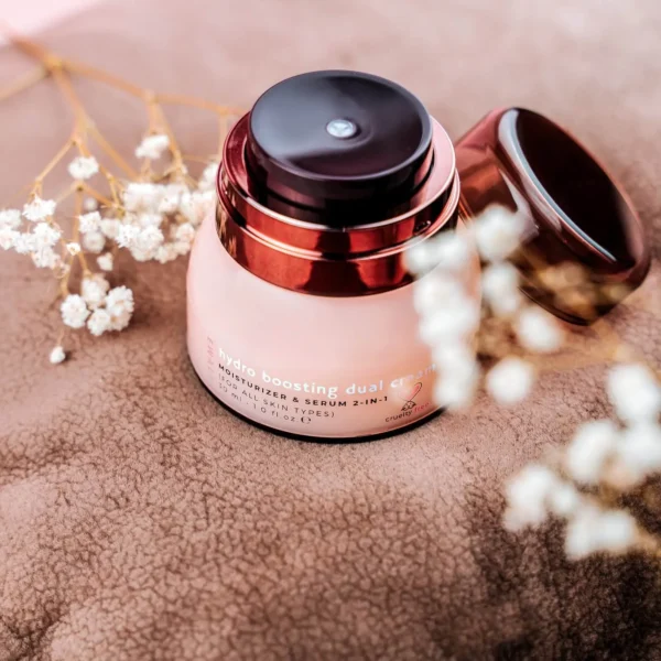 Hydro Boosting Dual Cream - Lightweight Face Cream with Serum Power