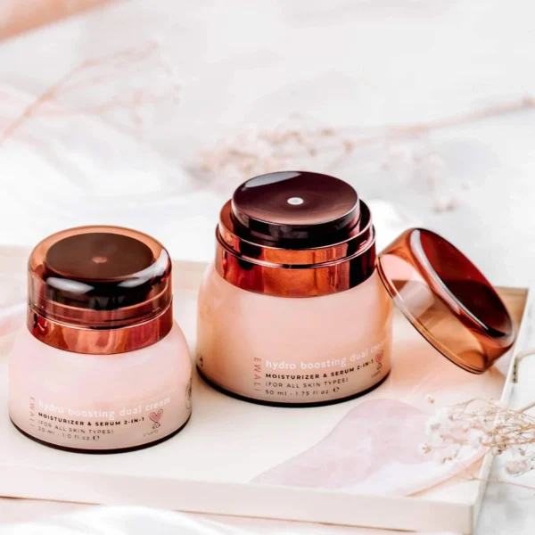Hydro Boosting Dual Cream - Lightweight Face Cream with Serum Power