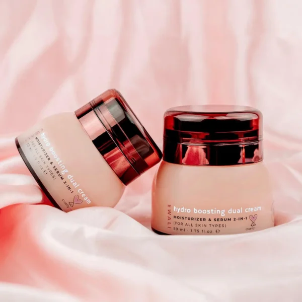 Hydro Boosting Dual Cream - Lightweight Face Cream with Serum Power