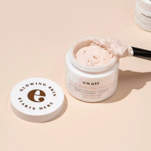French Pink Clay Mask - Hydrating, Brightening, and Revitalizing
