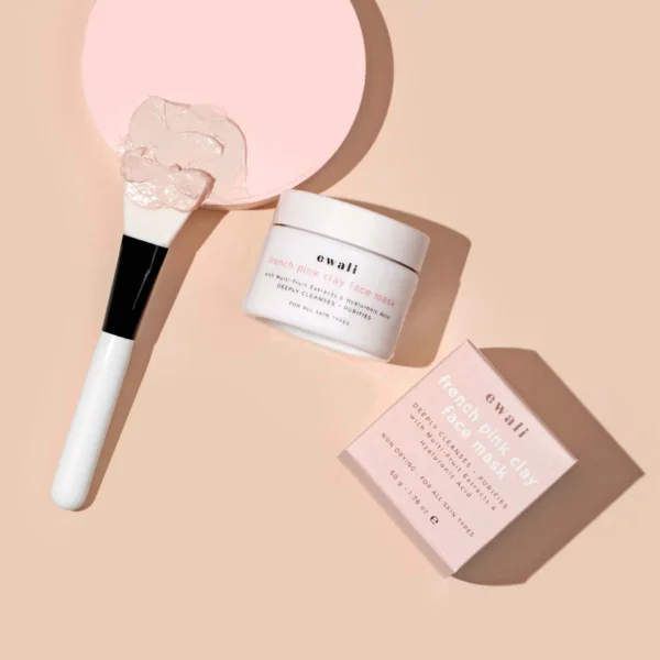 French Pink Clay Mask - Hydrating, Brightening, and Revitalizing