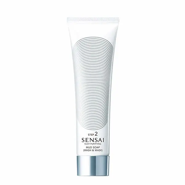 Kanebo Sensai Silky Purifying Mud Soap Wash and Mask - Dual Action Cleanser (125ml)
