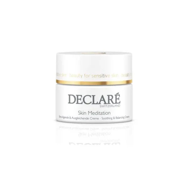 Declare Skin Meditation Cream 50ml - Soothing and Hydrating Facial Moisturizer for Sensitive Skin