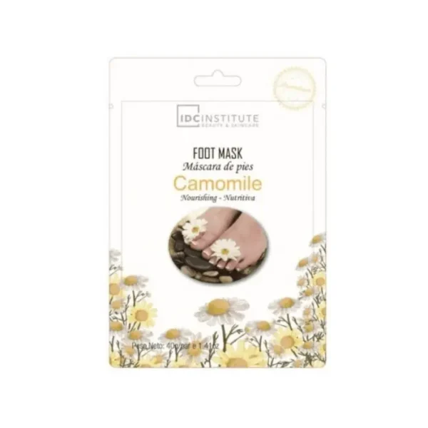 IDC Institute Nourishing Chamomile Foot Mask - 40g | Hydrate & Soothe Tired Feet