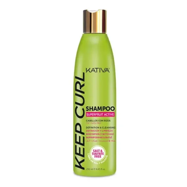 Kativa Keep Curl Shampoo 250ml - Define and Enhance Your Curls