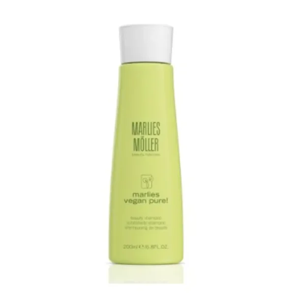 Marlies Moller Vegan Pure Shampoo 200ml - Nourishing, Plant-Based Hair Care