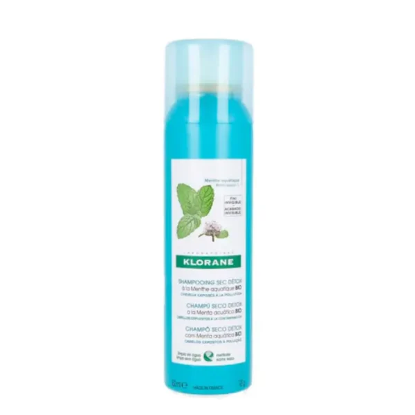Buy Klorane Mint Dry Detox Shampoo 150ml - Refreshing Mint Scent - Deep Cleansing Formula - Gentle on Hair and Scalp
