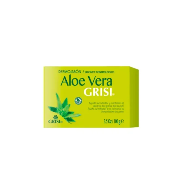Grisi Aloe Vera Dermo-Soap 100g - Nourishing & Hydrating Skin Care