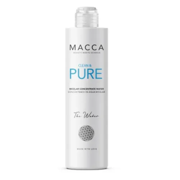 Macca Clean & Pure Micellar Concentrate Water 200ml - Gentle & Effective Cleanser for All Skin Types