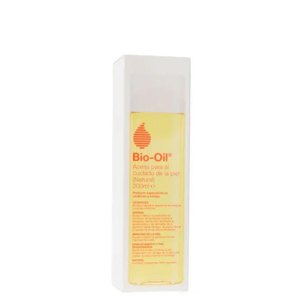 Bio-Oil Natural Skin Care Oil 200ml - Nourishing & Hydrating Treatment for Scars, Stretch Marks & Uneven Skin Tone