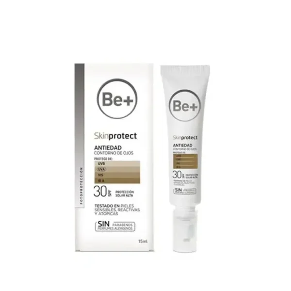 Be+ Skin Protect Anti-Ageing Eye Contour Cream - Reduces Wrinkles & Dark Circles - 15ml