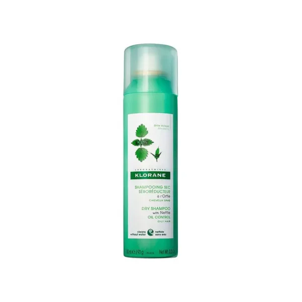 Klorane Dry Shampoo with Nettle - 150ml | Oil-Control, Fresh Volume, and Quick Refresh