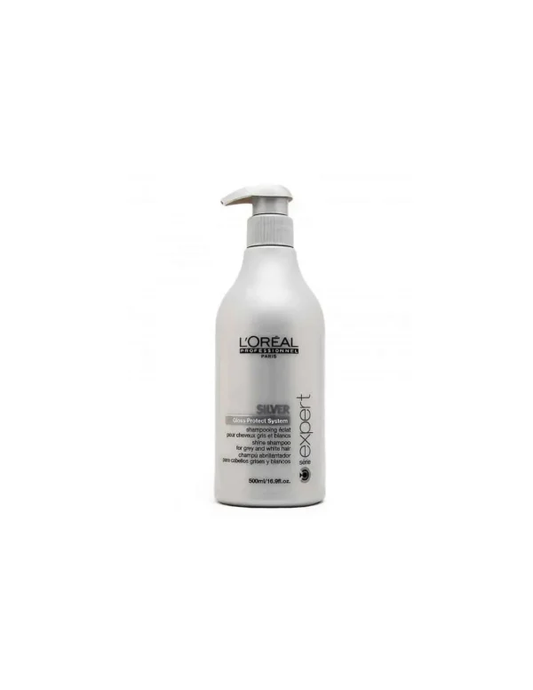 L'oreal Professionnel Silver Shampoo 500ml - Enhance Your Hair's Natural Brilliance