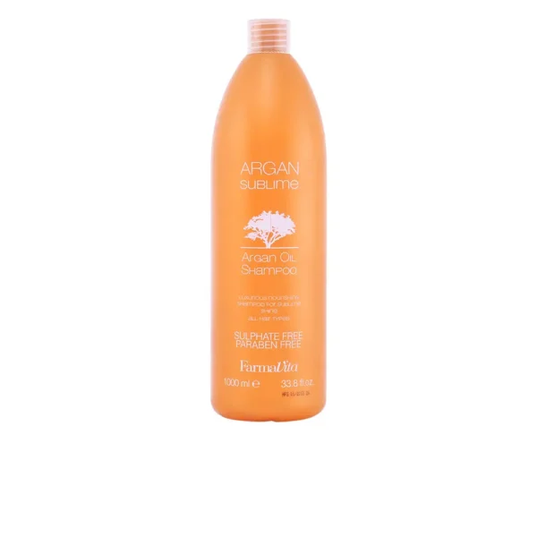 Farmavita Argan Sublime Shampoo 1000ml - Nourishing & Hydrating Hair Care Solution