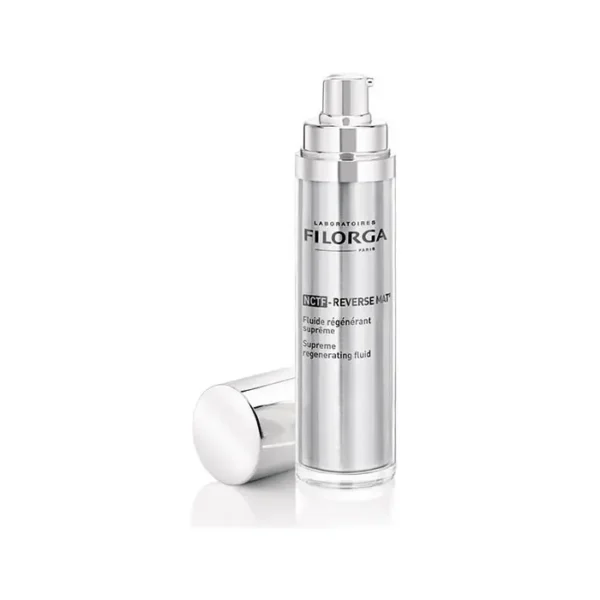 Filorga NCTF Reverse Mat Supreme Regenerating Anti-Aging Fluid, 50ml - Oil-Control, Anti-Wrinkle, and Hydrating Skincare