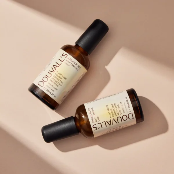 Argan Self Tanning Body Spray 60ml | Long-lasting, Streak-free, Hydrating Tan