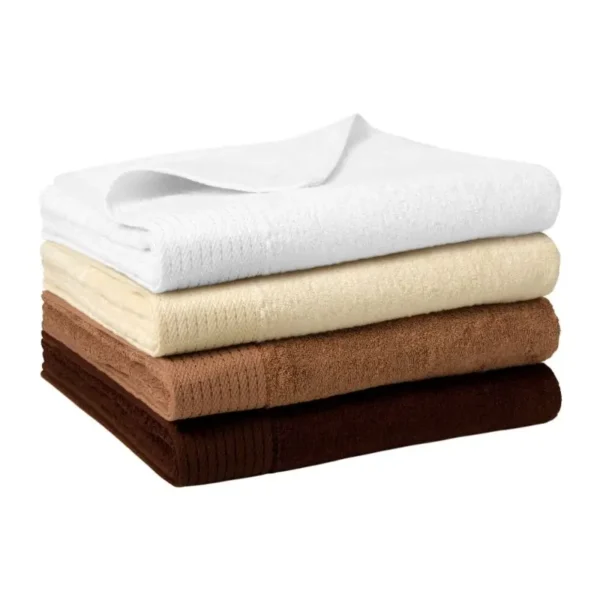 Luxurious Large Unisex Bamboo Bath Towel - Soft & Highly Absorbent (Nougat)