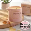 Argan Massage Candle - Vanilla, Jasmin & Ginger 180g | Nourishing & Hydrating Body Treatment | Douvall's Argan Oil, Cocoa Butter & Essential Oils