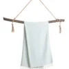 ILVA Turkish Hammam Towel - Spa & Sauna Towel | Bamboo & Cotton | Mint Color | Quick-Drying & Absorbent | Handcrafted in Turkey | Eco-Friendly & Travel-Friendly