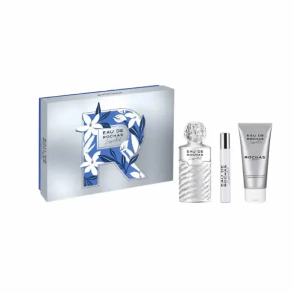 Rochas Eau de Rochas L'Essentiel Eau de Parfum Spray 100ml - Exclusive 3 Piece Gift Set