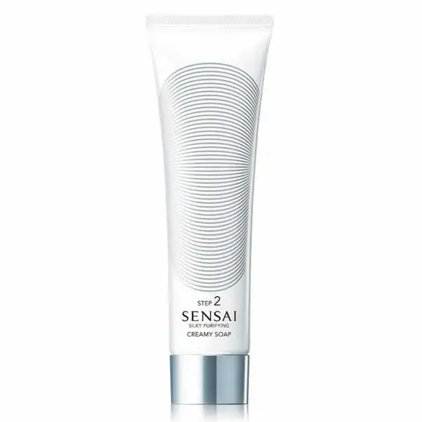 Kanebo Sensai Silky Purifying Creamy Soap 125ml - Luxurious Foam Cleanser for Radiant Skin