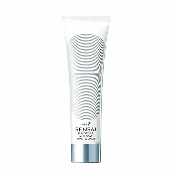 Kanebo Sensai Silky Purifying Mud Soap Wash and Mask - Dual Action Cleanser (125ml)