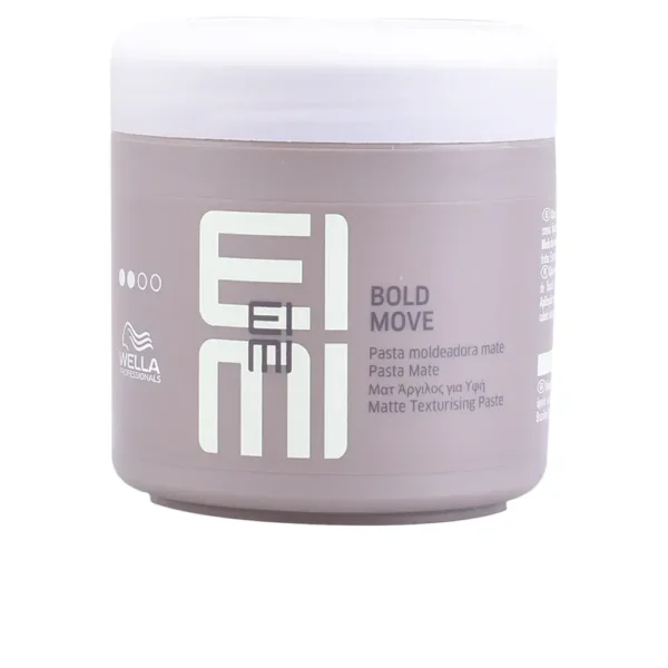 Wella Eimi Bold Move Matte Texturizing Paste - Strong Hold, Natural Finish for Defined Styles, 150ml
