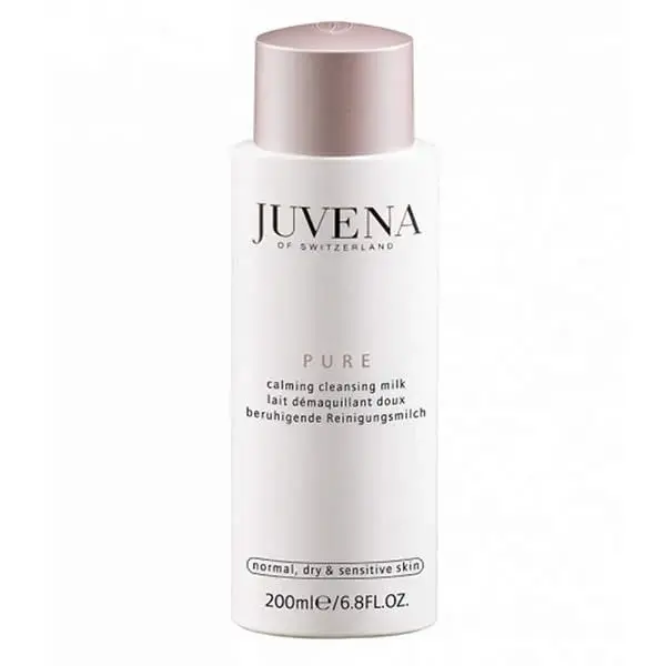 Juvena Pure Calming Cleansing Milk - Gentle Facial Cleanser 200ml | Ideal for Sensitive Skin