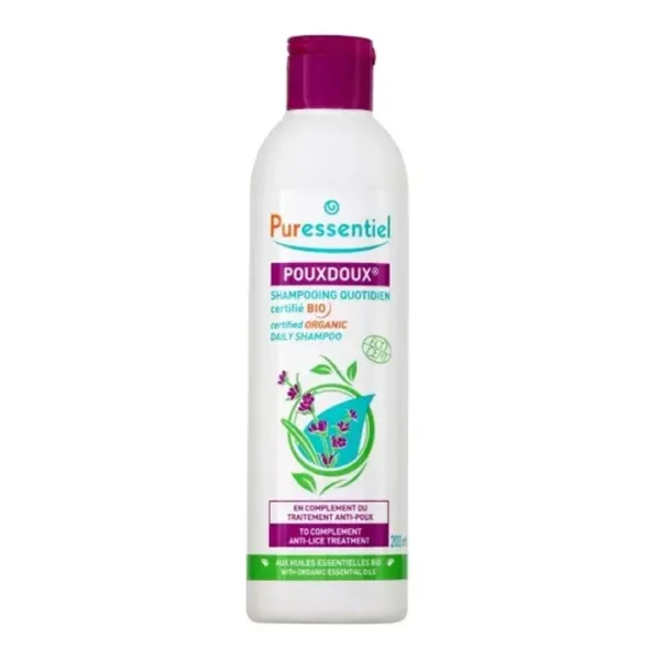 Puressentiel Anti-Lice Shampoo 200ml - Effective Lice Treatment & Prevention | Natural Ingredients